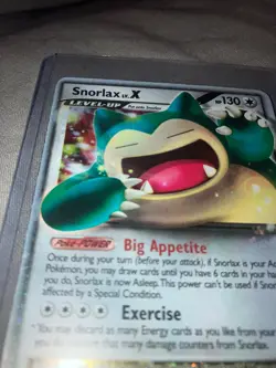 Snorlax/Relaxo Lv x Pokemon Card Platinum Rising Rivals 111/111 - Image 1