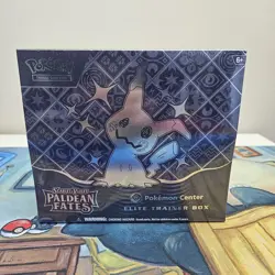 Paldean Fates Pokemon Center Exclusive Sealed Elite Trainer Box PC ETB 820650856181 - Image 1