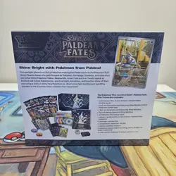 Paldean Fates Pokemon Center Exclusive Sealed Elite Trainer Box PC ETB 820650856181 - Image 3