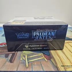 Paldean Fates Pokemon Center Exclusive Sealed Elite Trainer Box PC ETB 820650856181 - Image 5