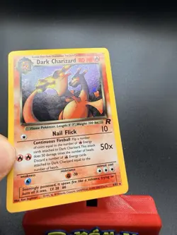Dark Charizard Holo 4/82 - Team Rocket - Vintage - Pokemon TCG NM - Image 2