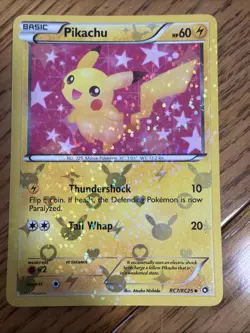 Pikachu RC7/RC25 Legendary Treasures: Radiant Collection Holo - Image 1