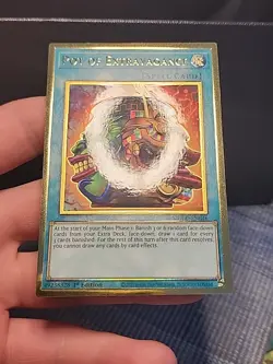 Yugioh Pot Of Extravagance Gold Rare 1st Edition MGED-EN046 - Image 5