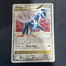 Dialga LV.X DP17 Black Star Promo 2008 Holo Rare Pokemon Card TCG HP - Image 1