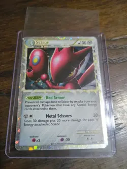 Pokemon TCG Scizor Prime Undaunted Holo Ultra Rare Card 84/90 100HP Stage 1 - Image 1