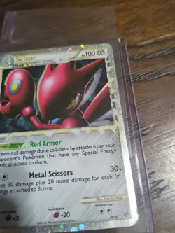 Pokemon TCG Scizor Prime Undaunted Holo Ultra Rare Card 84/90 100HP Stage 1 - Image 3