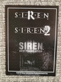Forbidden Siren Official Standard Collectible Trading Card CCG Cherub Miyako Dog - Image 2