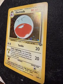 Pokemon TCG Electrode Holo Rare Jungle Card 2/64 - Image 3