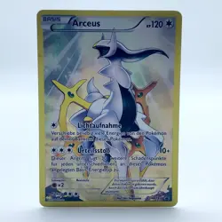 Pokemon TCG Karte - Black Star Promo Full Art Arceus XY83 - Image 1