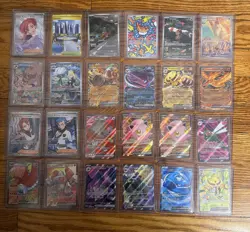 24 Card Pokemon Lot Ft Sir Ariana IRs And More - Image 1