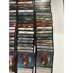 100 MTG Single Sided Token Cards - Image 2