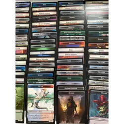 100 MTG Single Sided Token Cards - Image 3