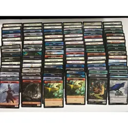 Lot of 100 MTG Single Sided Token Cards - Image 1