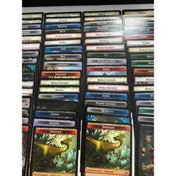 Lot of 100 MTG Single Sided Token Cards - Image 3