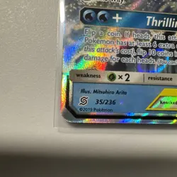 Pokemon TCG Slowpoke Psyduck GX Holo Card 35/236 Sm-Unified Minds - Image 5
