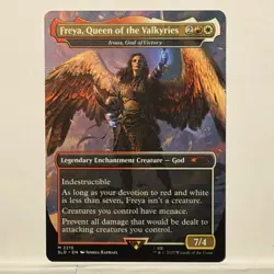 Freya, Queen of the Valkyries (SLD) Regular Secret Lair Drop MTG NM NP Iroas - Image 1