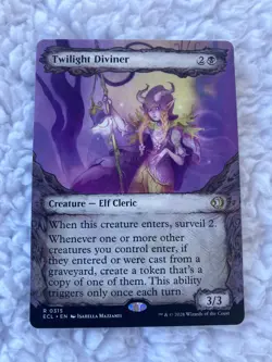 Twilight Diviner (Showcase) Lorwyn Eclipsed Regular - Image 1