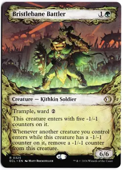MTG Bristlebane Battler (Showcase) R ECL 325 NM - Image 1