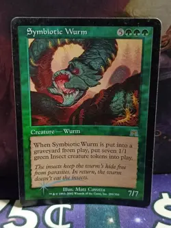 MTG | Symbiotic Wurm | Onslaught | Foil | Moderately Played | English - Image 3