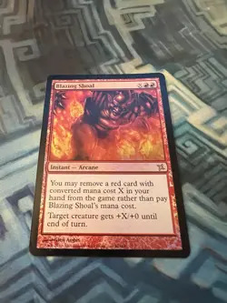 MTG Foil Blazing Shoal LP-/MP+ Betrayers of Kamigawa - Image 2