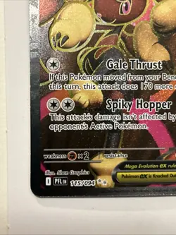 Pokemon Phantasmal Flames PFL EN Mega Lopunny EX - 115/094 Ultra Rare NM - Image 2
