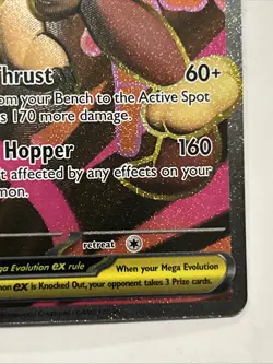 Pokemon Phantasmal Flames PFL EN Mega Lopunny EX - 115/094 Ultra Rare NM - Image 3