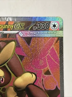 Pokemon Phantasmal Flames PFL EN Mega Lopunny EX - 115/094 Ultra Rare NM - Image 4