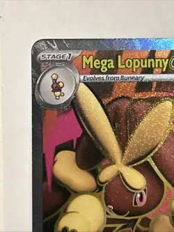 Pokemon Phantasmal Flames PFL EN Mega Lopunny EX - 115/094 Ultra Rare NM - Image 5