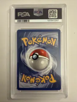 Pokemon Poliwrath Base Set 2 Holo Rare #15 PSA 9 Mint - Image 2