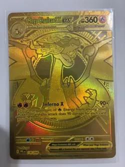 Pokemon Mega Charizard X EX 130/094 Mega Hyper Rare Phantasmal Flames | M/NM - Image 1