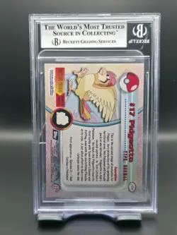 BGS 9 2000 Pokemon Game Topps Chrome Pidgeotto TV Rare Base Set Series 1 MINT - Image 2
