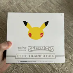 Pokemon Celebrations Elite Trainer Box ETB (Small Holes) - Image 1