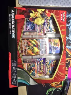Pokemon TCG ARMAROUGE ex Premium Collection Set / FACTORY SEALED! - Image 1