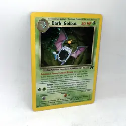 Dark Golbat 7/82 Holo Team Rocket Rare 1999- 2000 Wizards Pokemon TCG English MP - Image 2