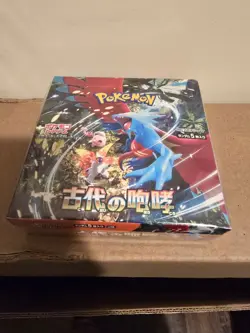 Pokemon Japanese Ancient Roar Booster Box - SV4K **NEW SEALED** 100% Original 4521329394725 - Image 1