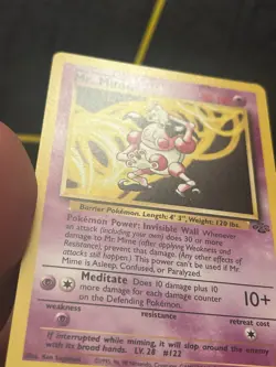Mr. Mime 22/64 - Pokemon Jungle Set Unlimited, Non-Holo Rare - Image 2