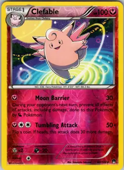 Clefable 82/122 XY - BREAKpoint Pokemon TCG LP-NM - Image 1