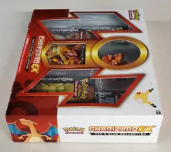 POKEMON CHARIZARD EX 20 ANNIVERSARY RED & BLUE COLLECTION BOX SEALED GENERATIONS - Image 3