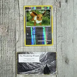 Pokemon Eevee 59/111 Rising Rivals Reverse Holo HP - Image 1