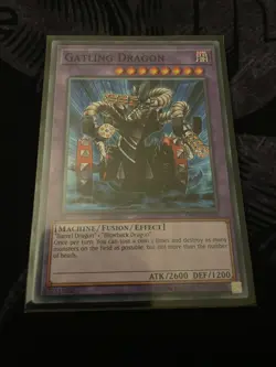 Yu-Gi-Oh! TCG - Gatling Dragon - OP07-EN026 - Common - NM - Image 1