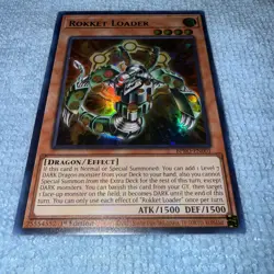 Yu-Gi-Oh! TCG Rokket Loader 1st Edition Ultra Rare Holo 1st Edition Near Mint - Image 2