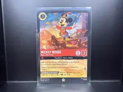 Disney Lorcana Mickey Mouse Brave Little Prince Fabled 111/204 Legendary - Image 1