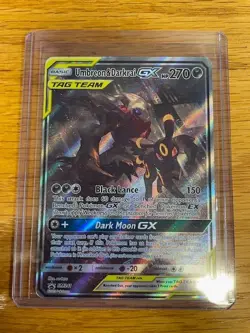 Umbreon & Darkrai GX SM241 Tag Team Black Star Promo 2020 Pokemon Card - Image 1