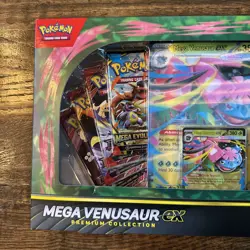 NEW Pokemon Mega Venusaur Premium Collection Trading Card Game Sealed NIB - Image 2