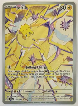 Pokemon TCG Joltik - 150/142 - SV07: Stellar Crown Illustration Rare Card - Image 1