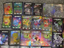 Neopets Battledome TCG 54 Holo Cards 25th Anniversary - Silver, Baby, etc - Image 2