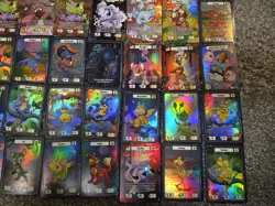 Neopets Battledome TCG 54 Holo Cards 25th Anniversary - Silver, Baby, etc - Image 5