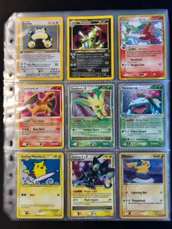 Lot of 90 ALL HOLO Vintage Pokemon Card Binder Collection - Image 2