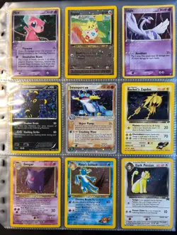 Lot of 90 ALL HOLO Vintage Pokemon Card Binder Collection - Image 4