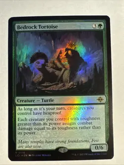 Bedrock Tortoise The Lost Caverns of Ixalan Foil - Image 1